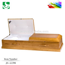 china supplier high quality solid wood caskets